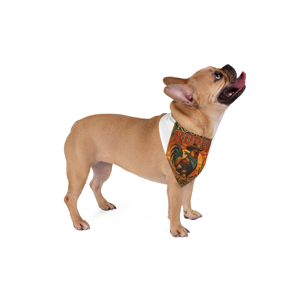 Rooster Rodeo Pet Bandana