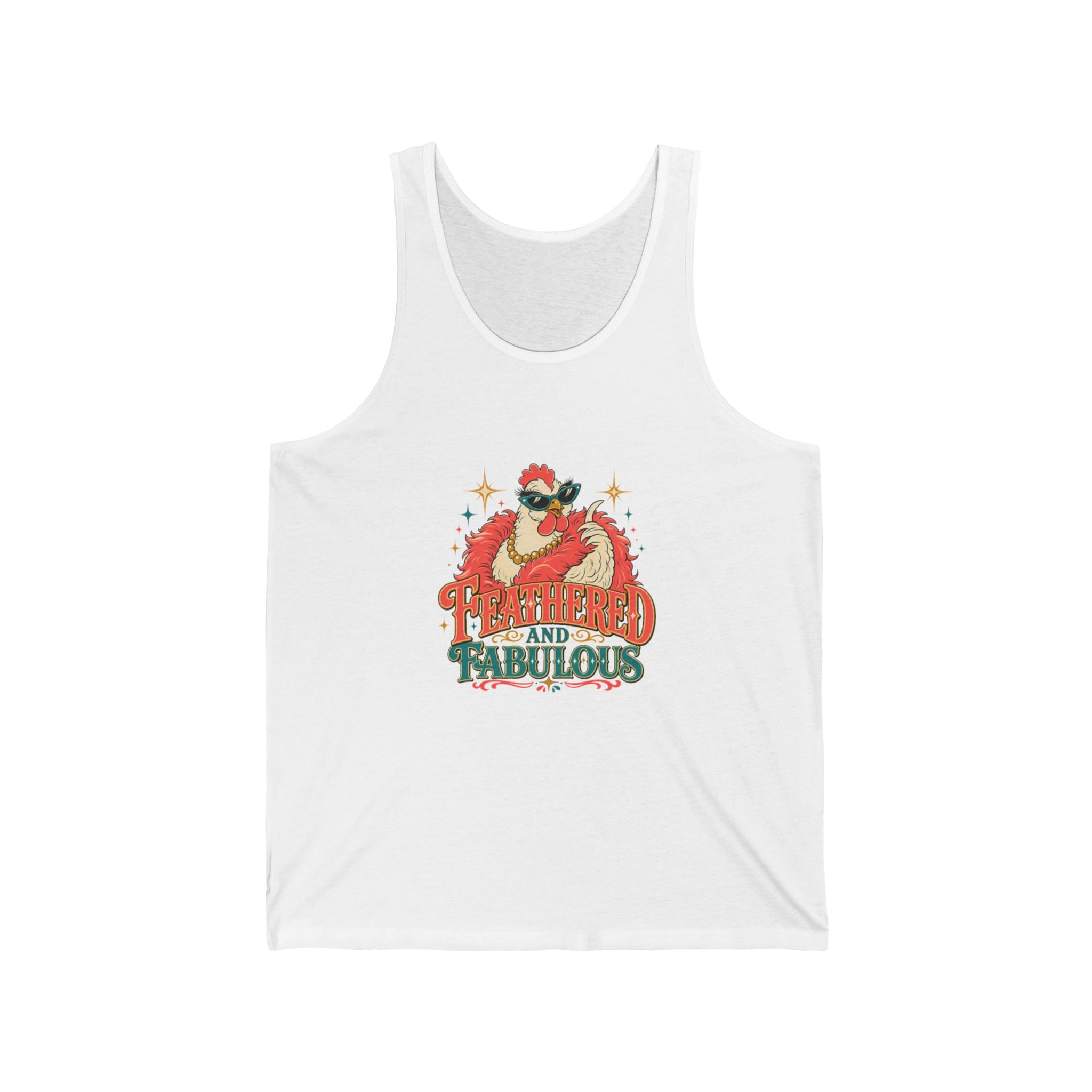 Feathered & Fabulous Tank Top