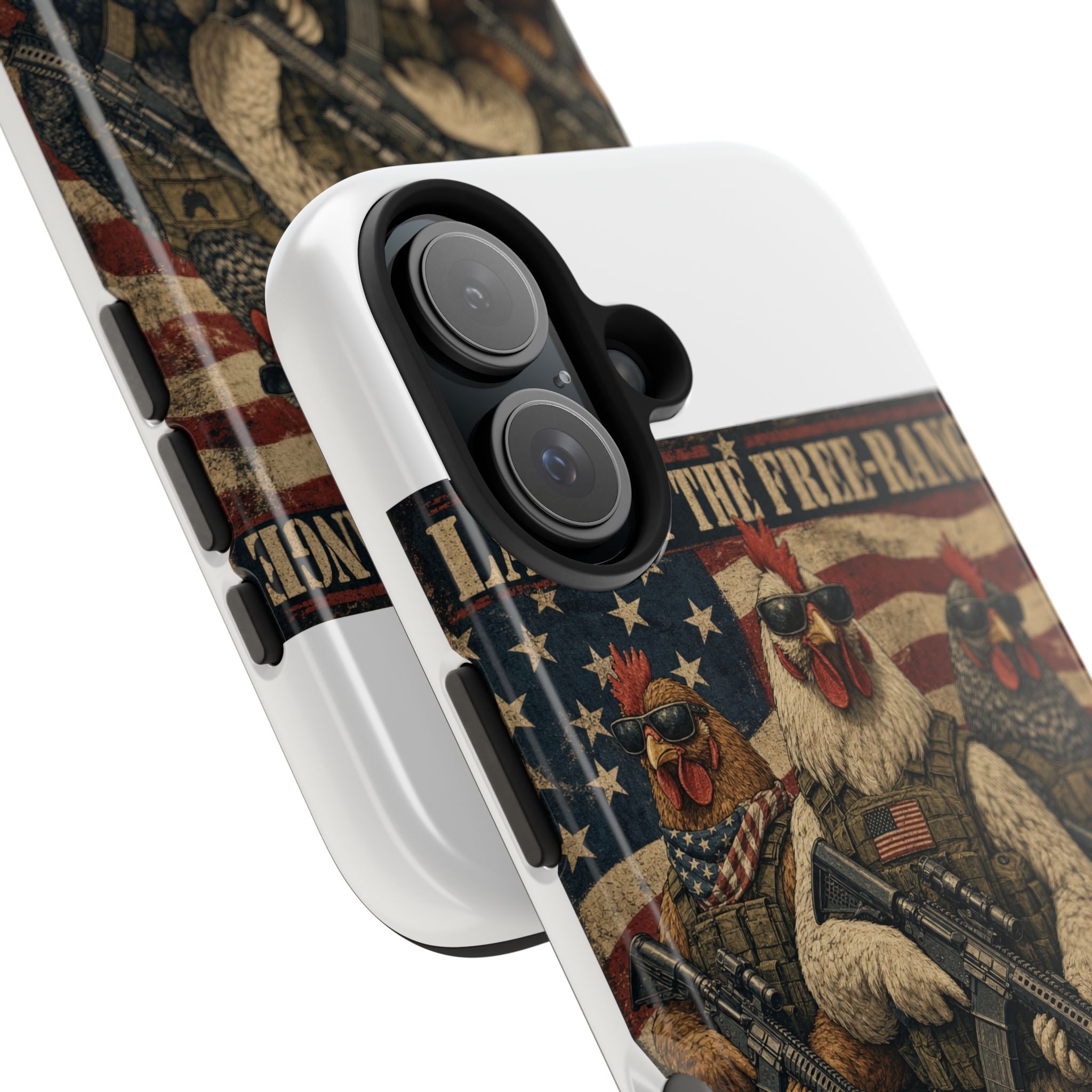 Land of the Free-Range Tough Phone Case