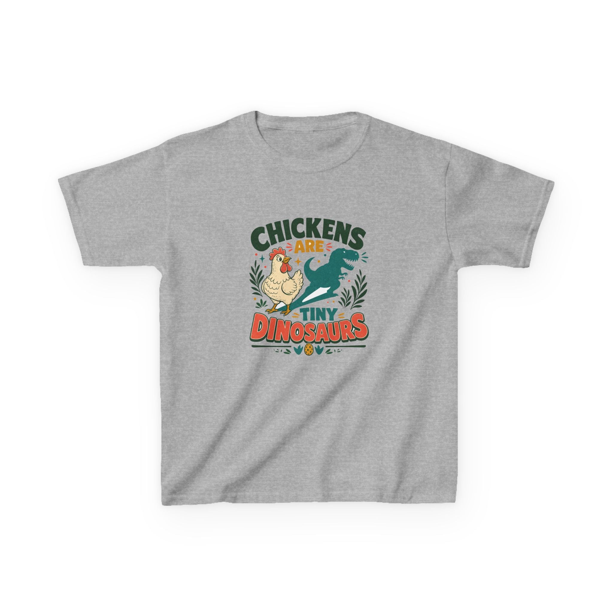 Chickens Are Tiny Dinosaurs Kids Tee