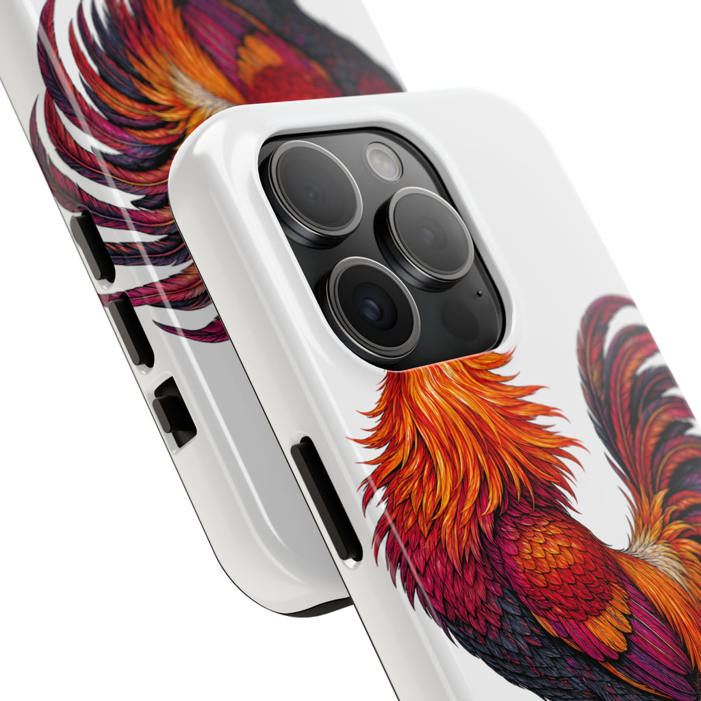 Sunrise Rooster Tough Phone Case