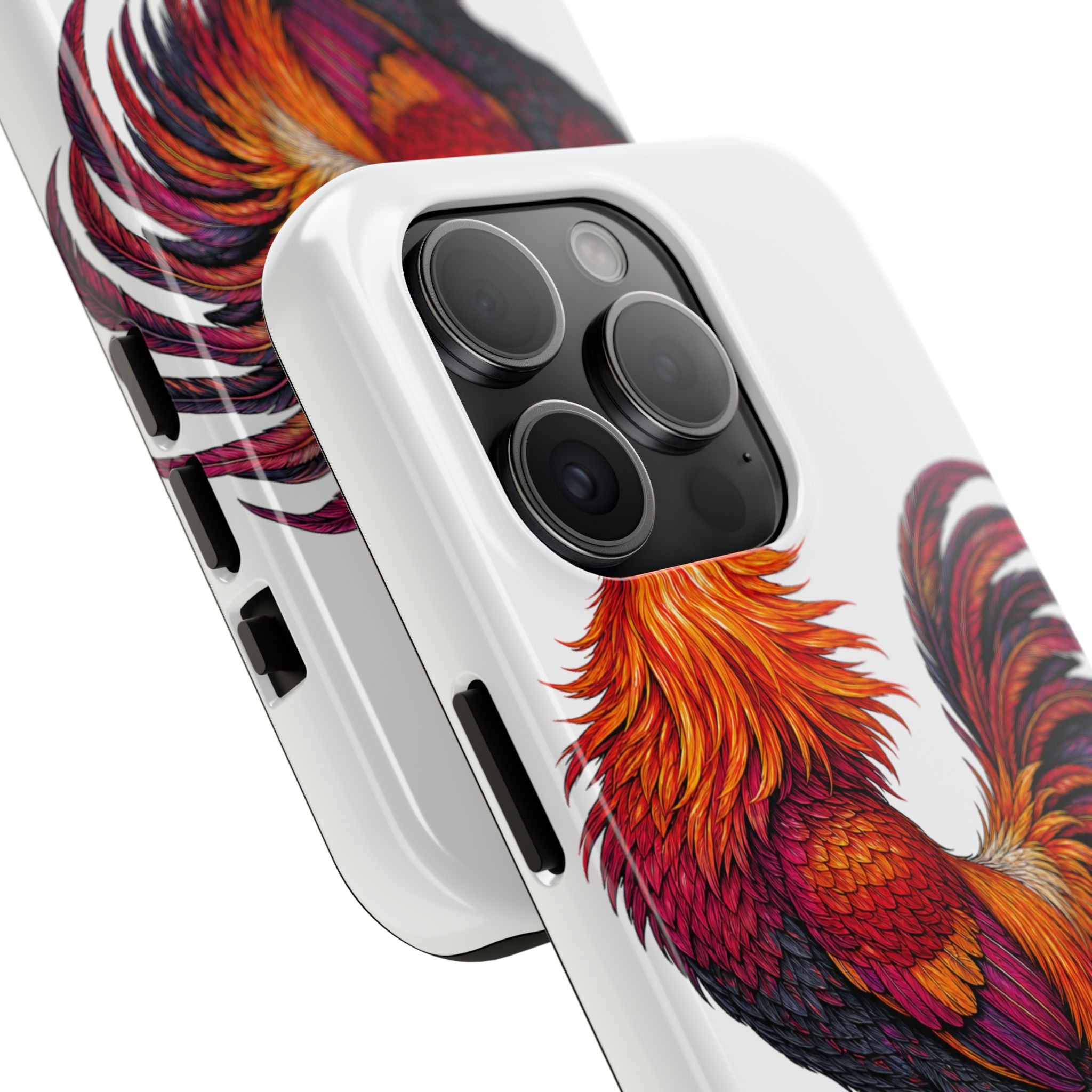 Sunrise Rooster Tough Phone Case