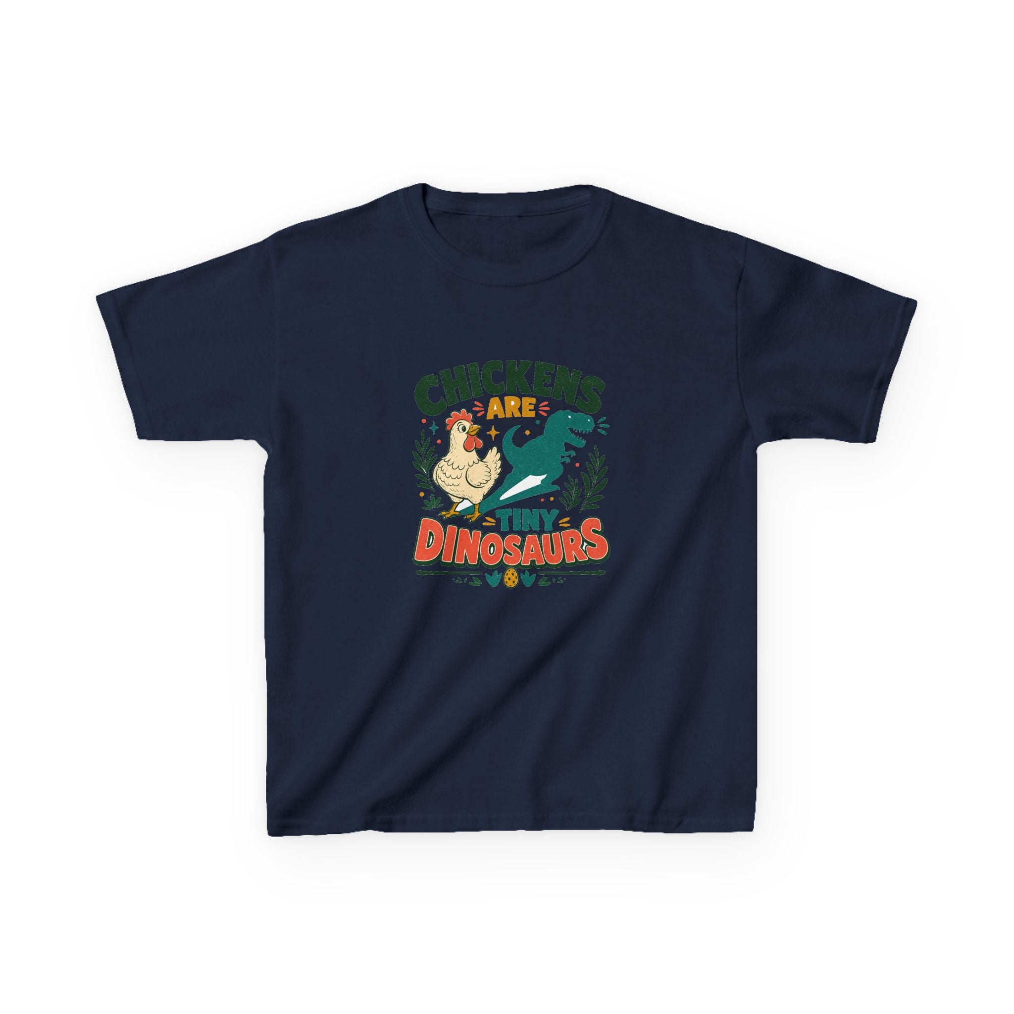 Chickens Are Tiny Dinosaurs Kids Tee