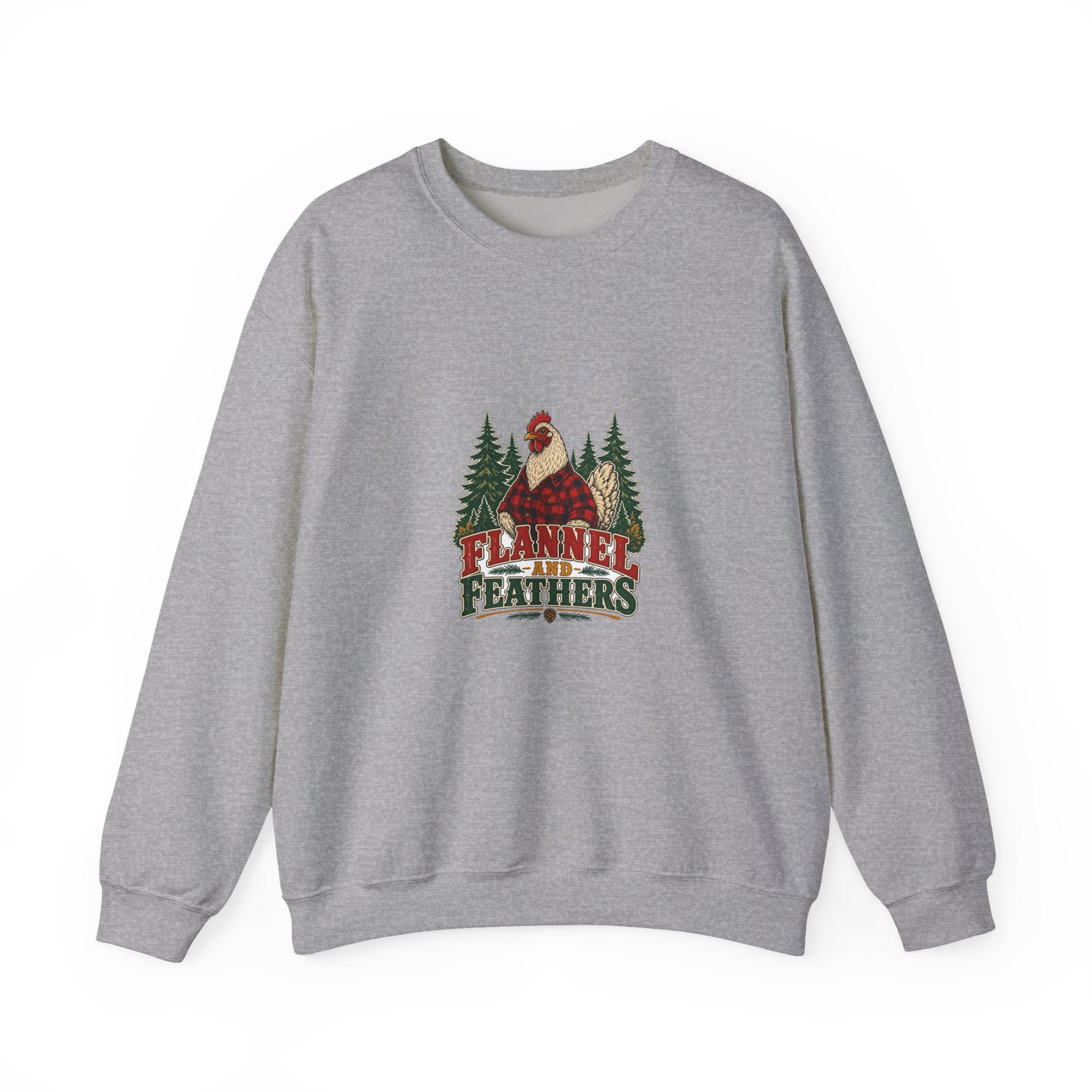 Flannel & Feathers Crewneck Sweatshirt