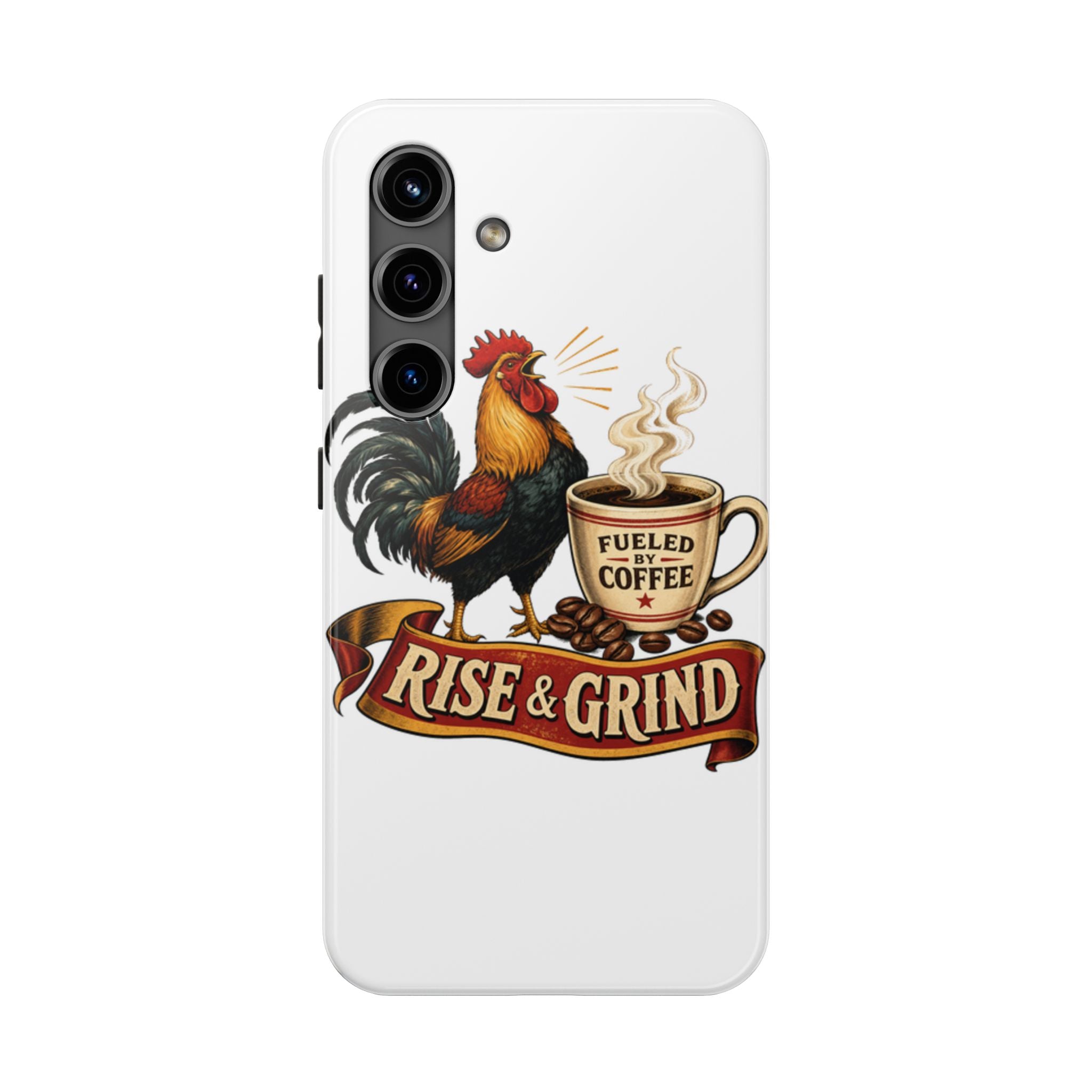 Rise & Grind Tough Phone Case