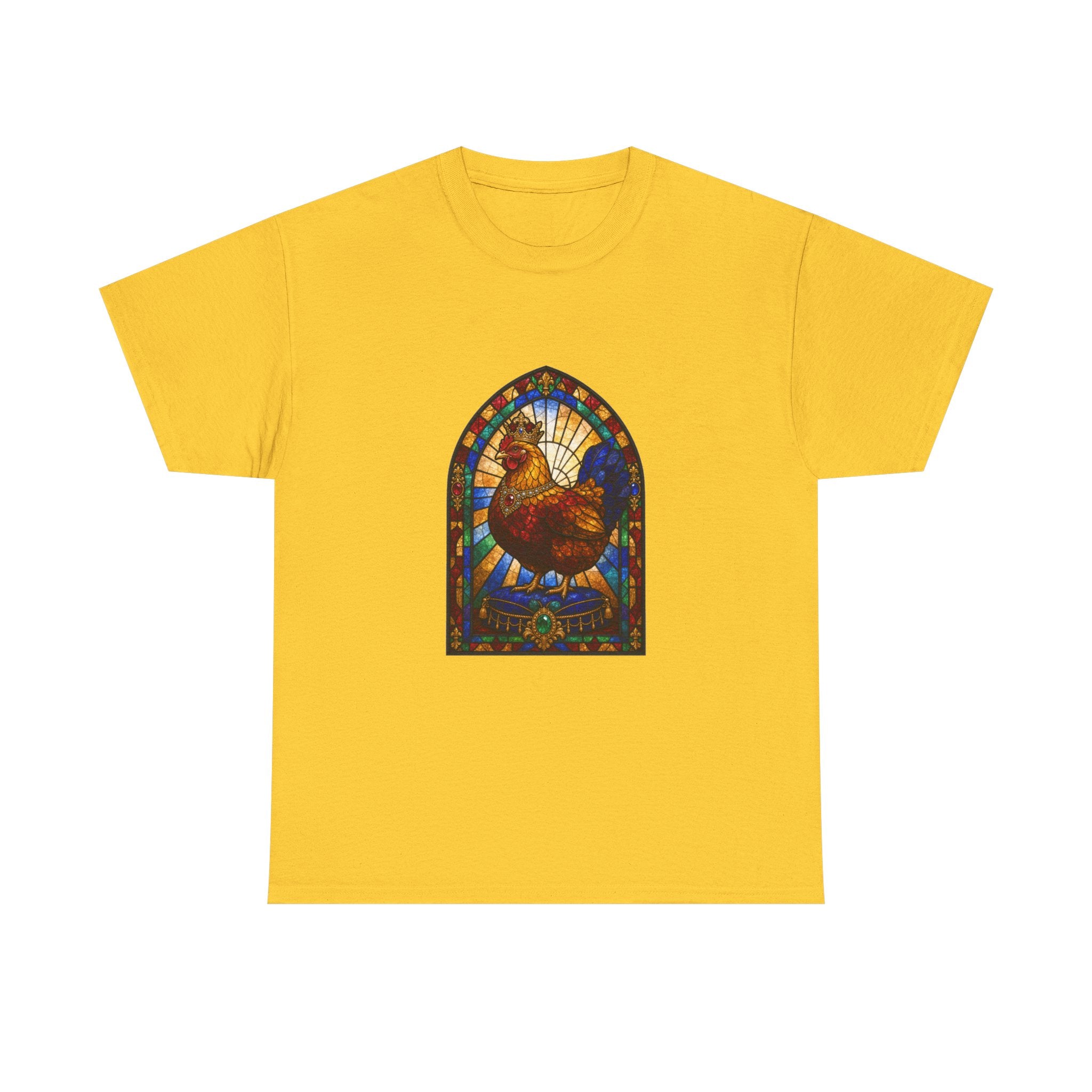 Stained Glass Hen Tee