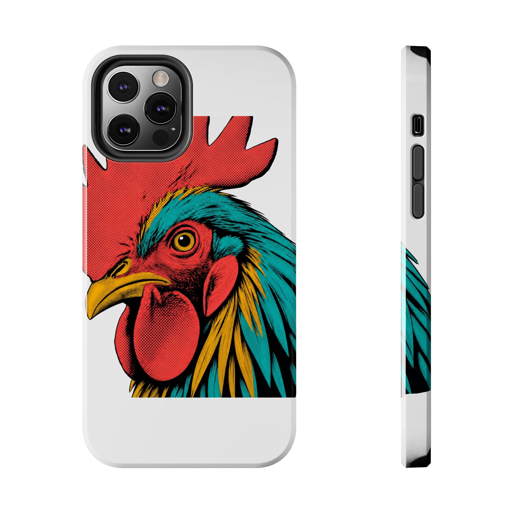 Pop Art Rooster Tough Phone Case