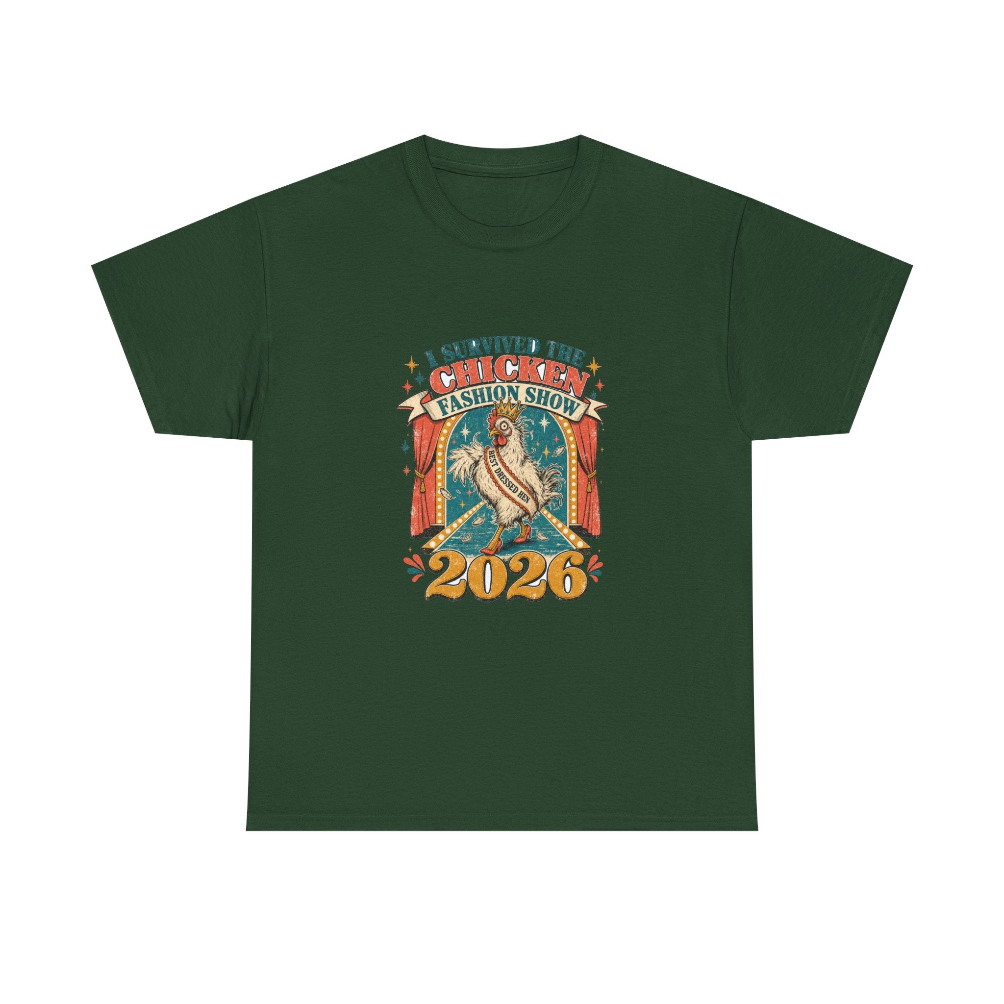 I Survived the Chicken Fashion Show 2026 Tee