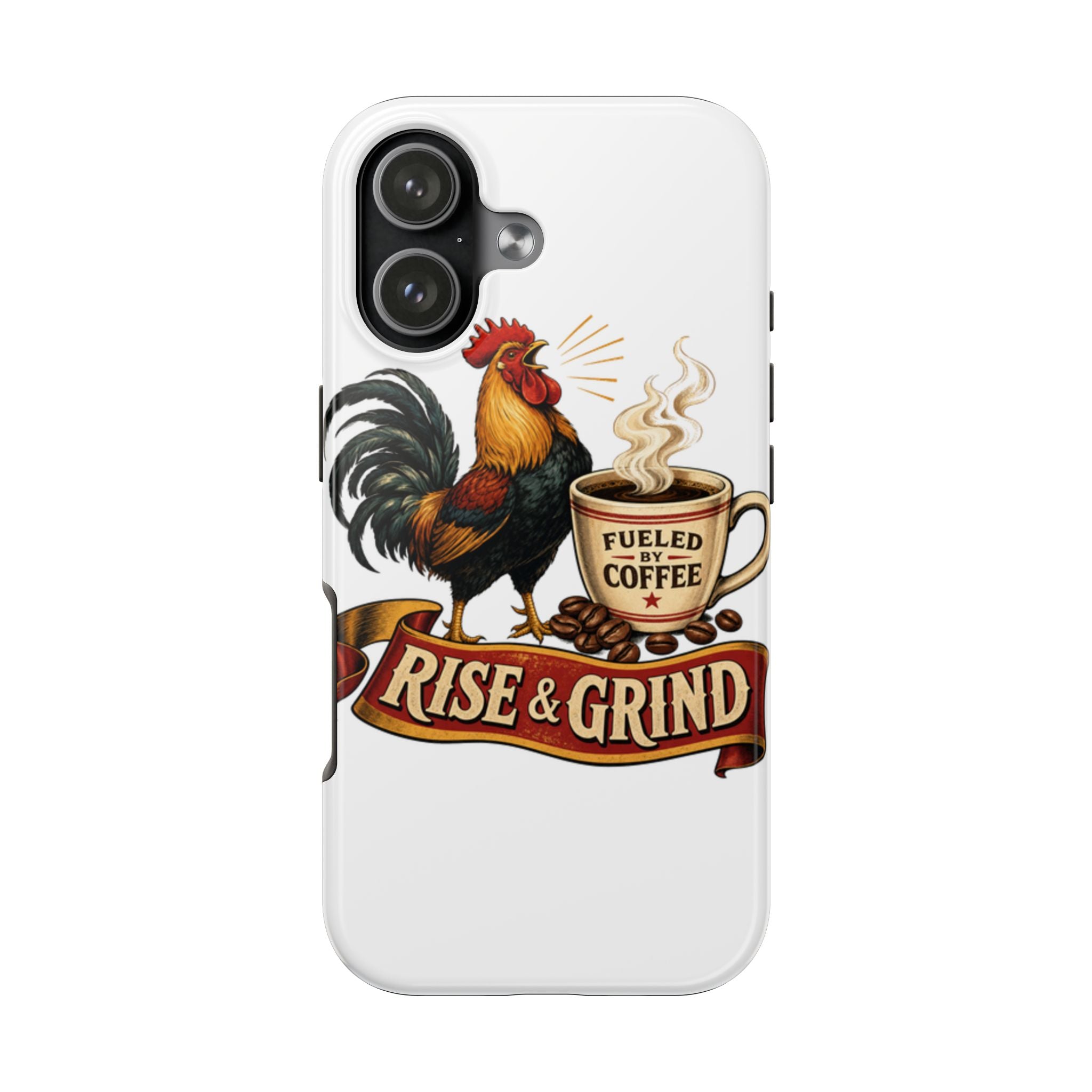 Rise & Grind Tough Phone Case