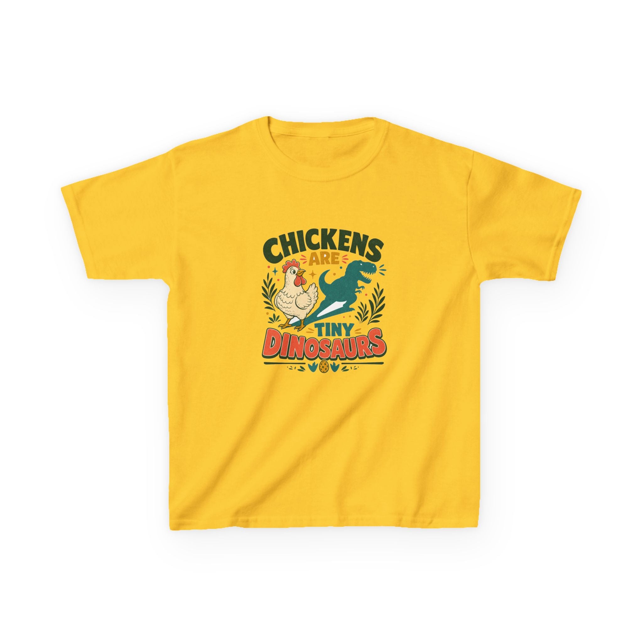 Chickens Are Tiny Dinosaurs Kids Tee
