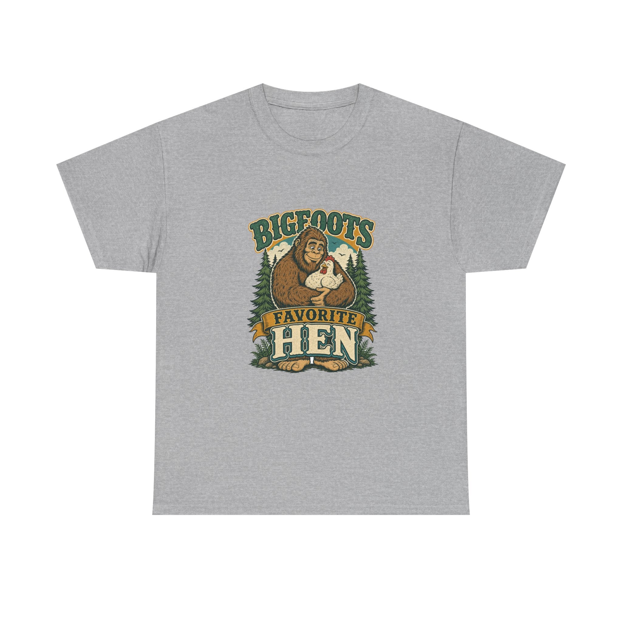 Bigfoot's Favorite Hen Tee