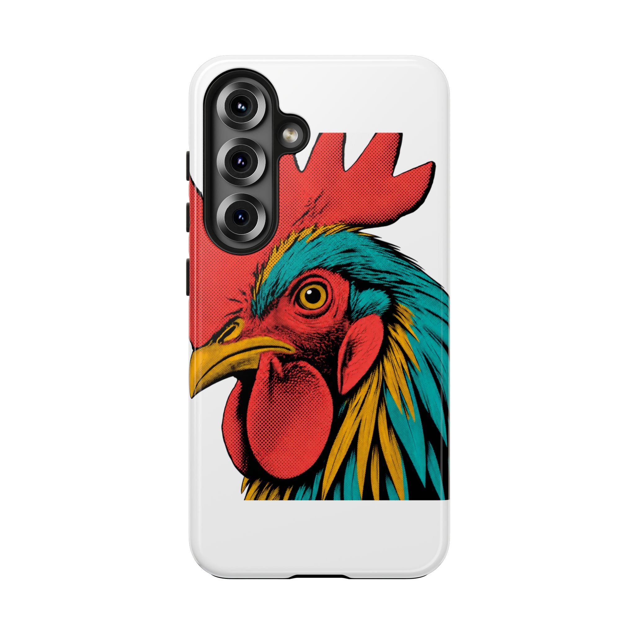 Pop Art Rooster Tough Phone Case