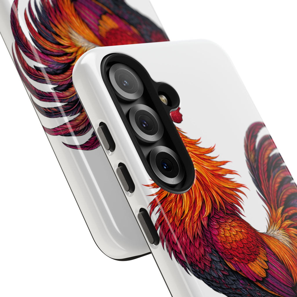 Sunrise Rooster Tough Phone Case