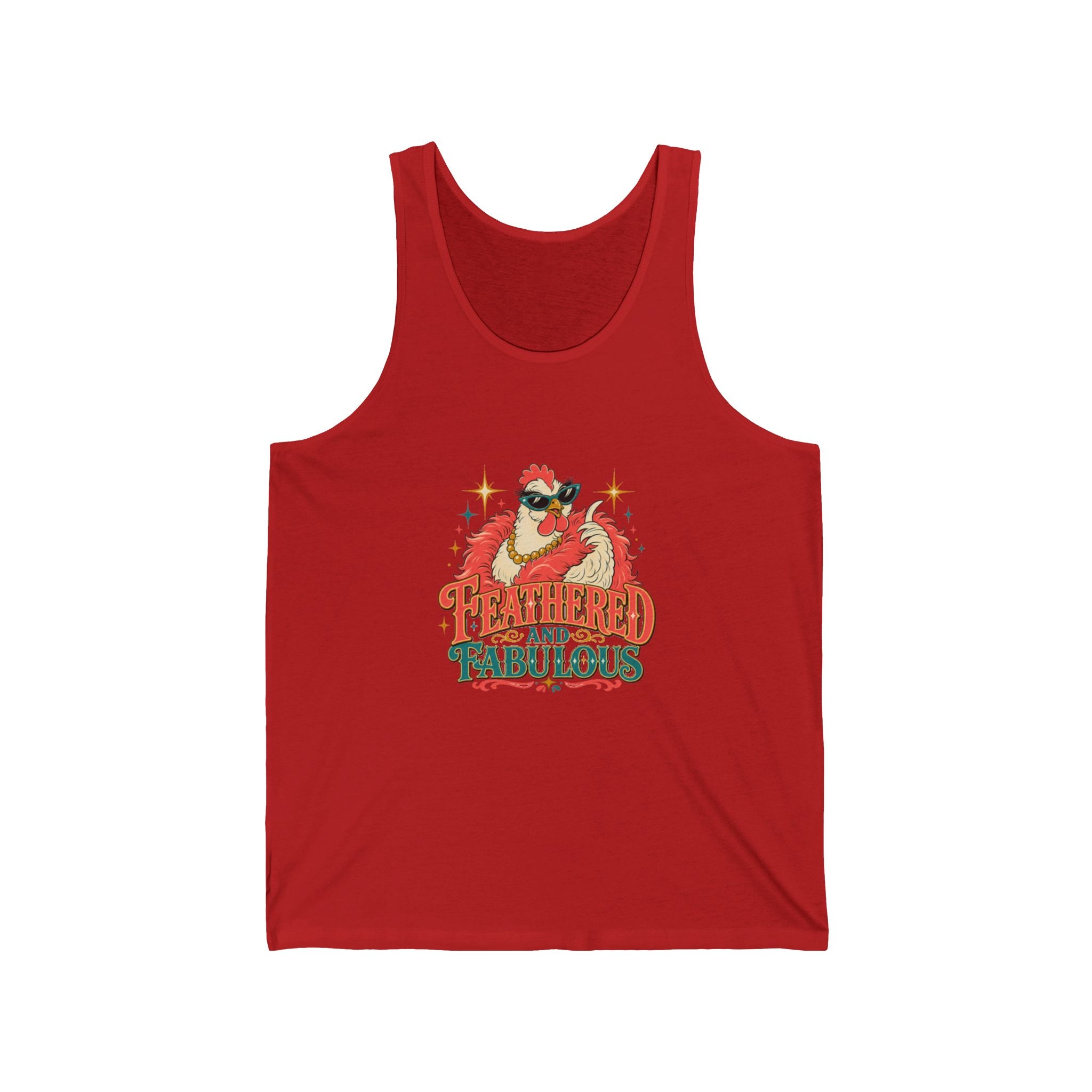 Feathered & Fabulous Tank Top
