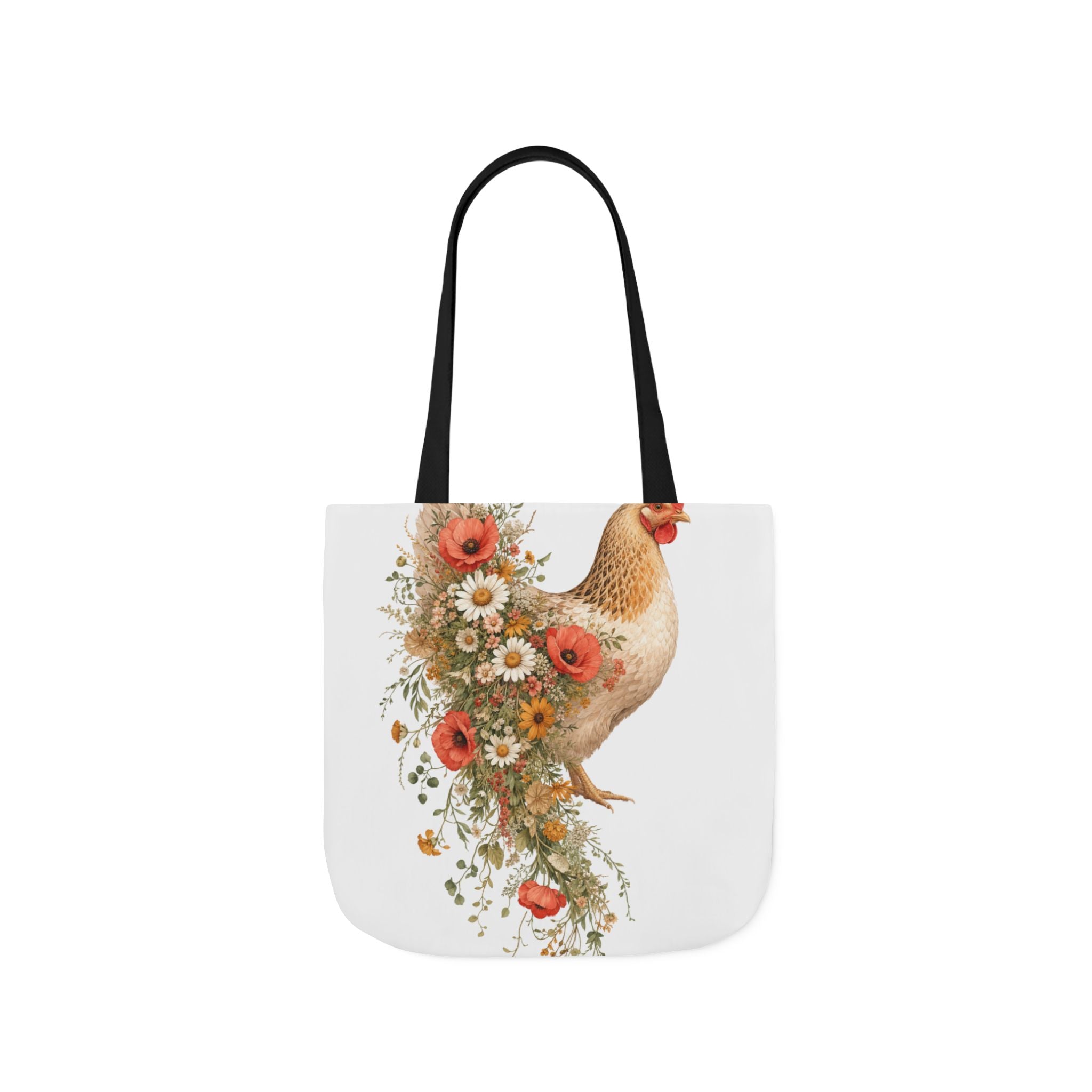 Wildflower Hen Tote Bag