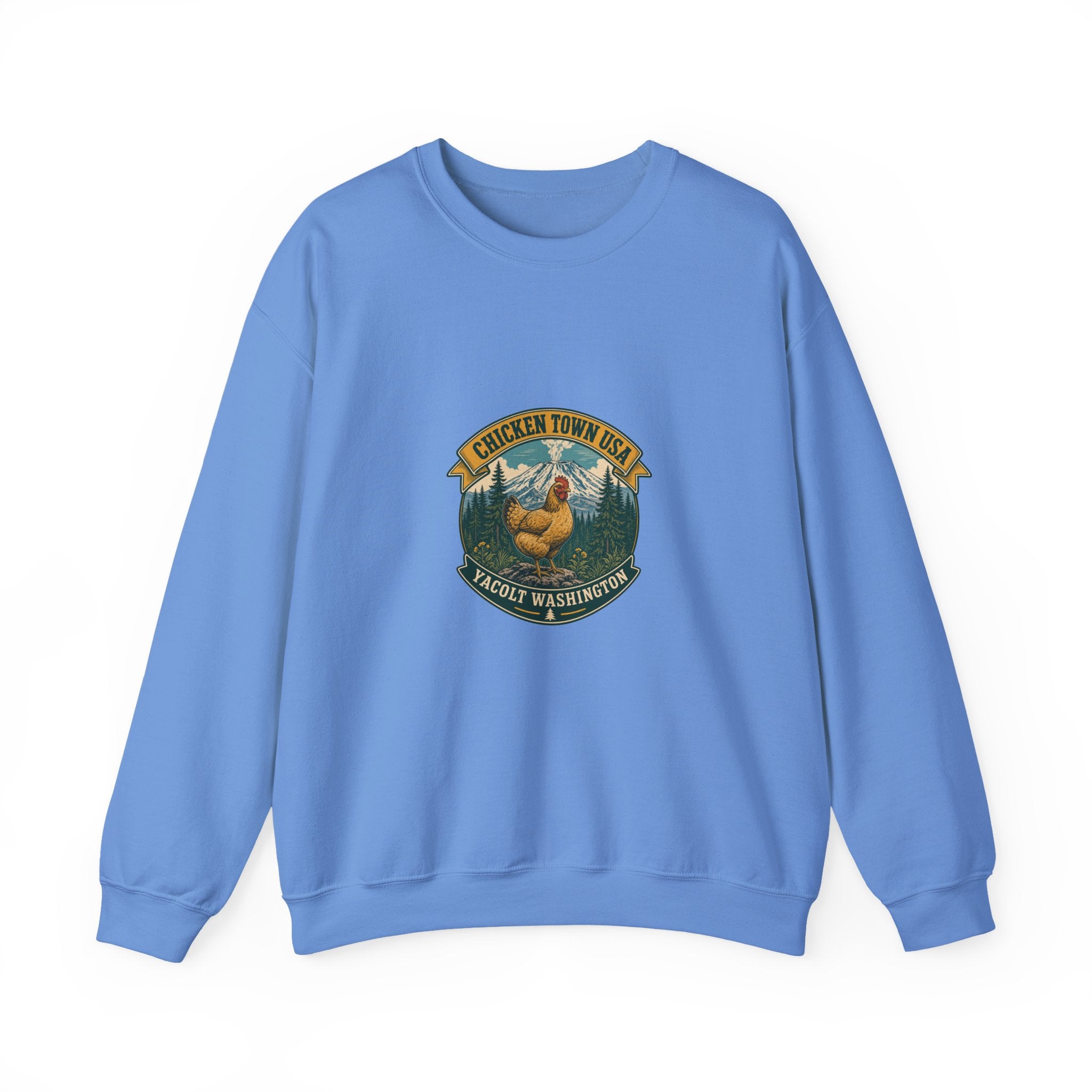 Chicken Town USA - Yacolt WA Crewneck Sweatshirt