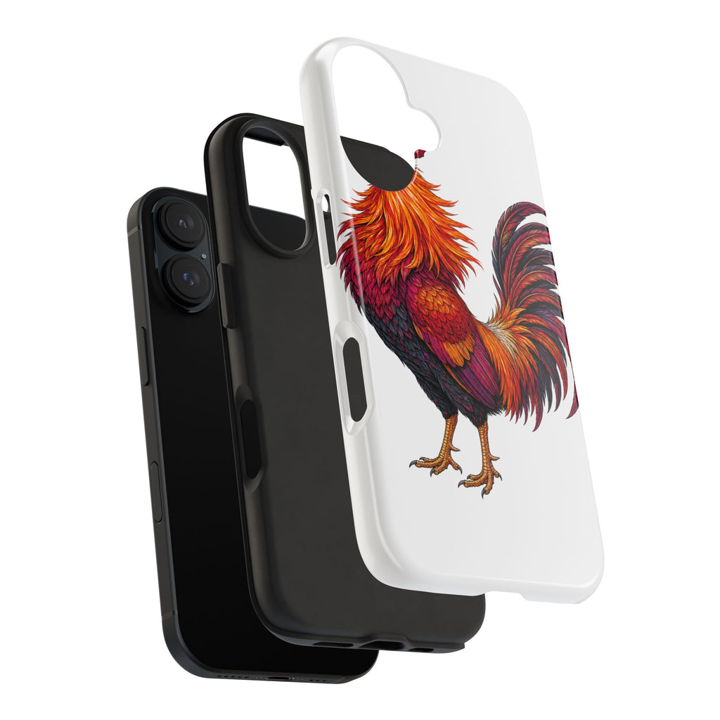 Sunrise Rooster Tough Phone Case