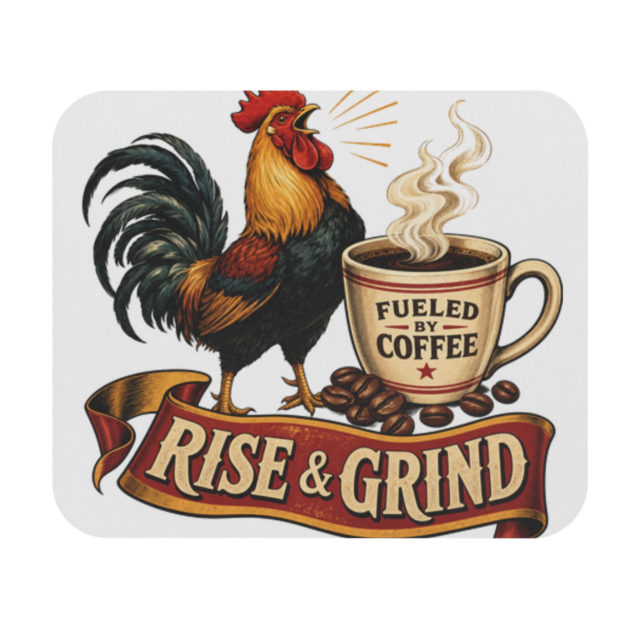Rise & Grind Mouse Pad