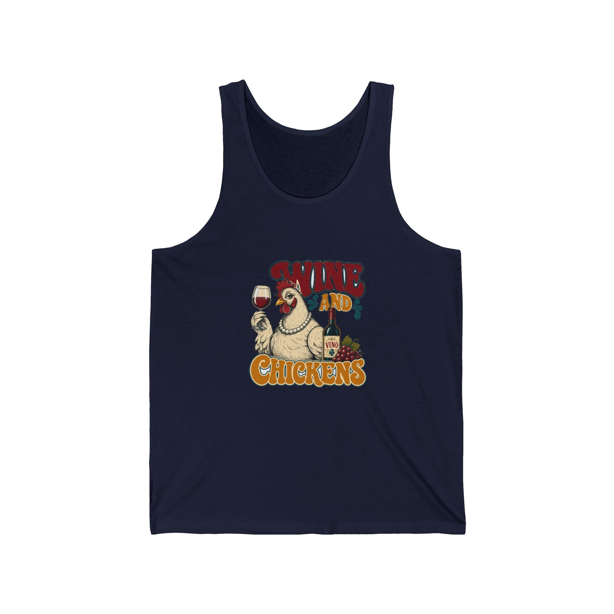Wine & Chickens Tank Top