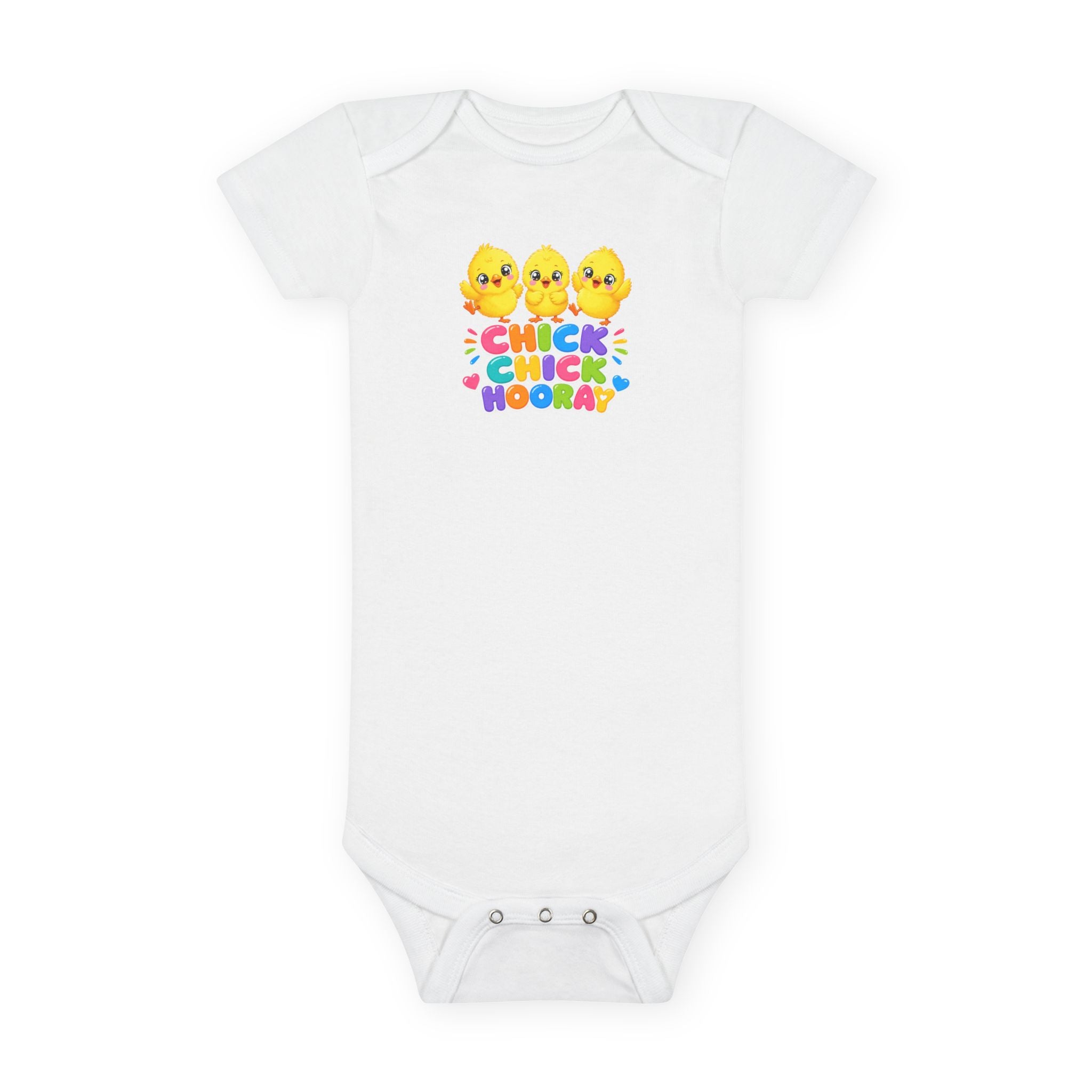 Chick Chick Hooray Baby Onesie