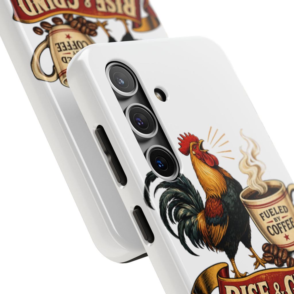 Rise & Grind Tough Phone Case