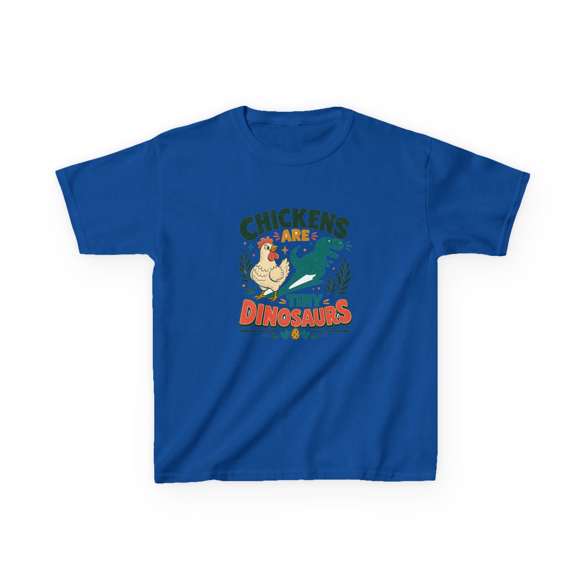 Chickens Are Tiny Dinosaurs Kids Tee