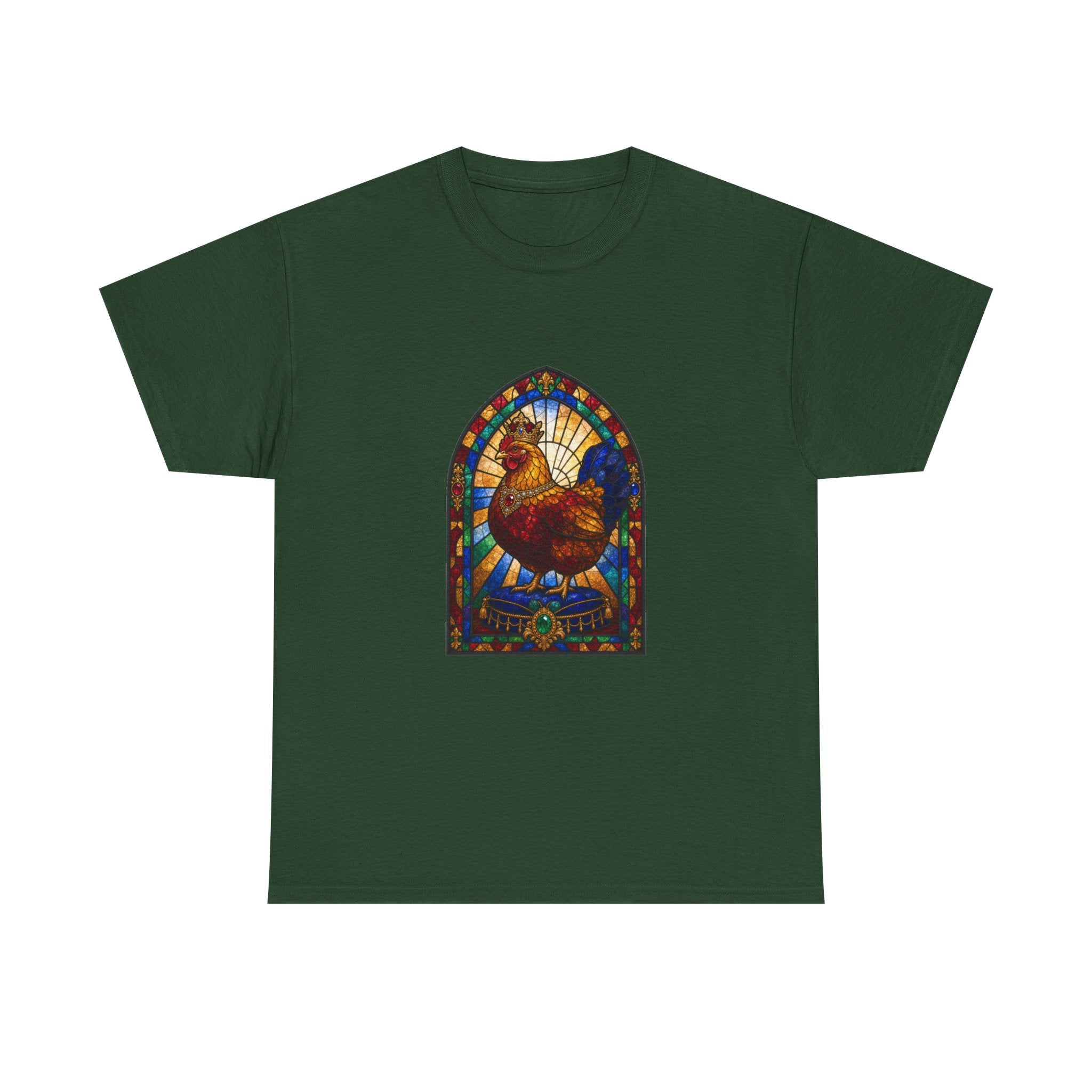 Stained Glass Hen Tee