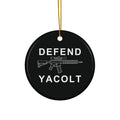 Defend Yacolt AR-15 Ceramic Ornament