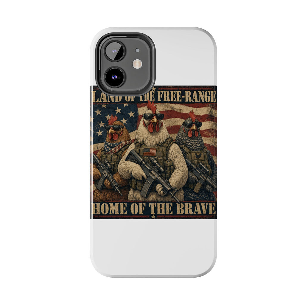 Land of the Free-Range Tough Phone Case