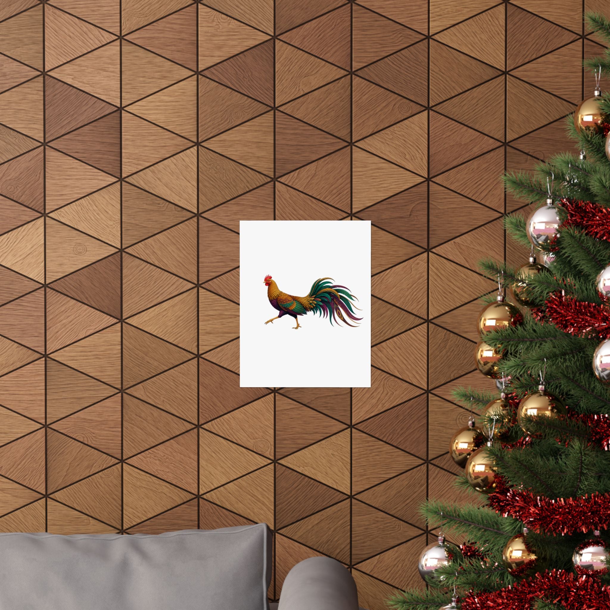 Strutting Hen Poster