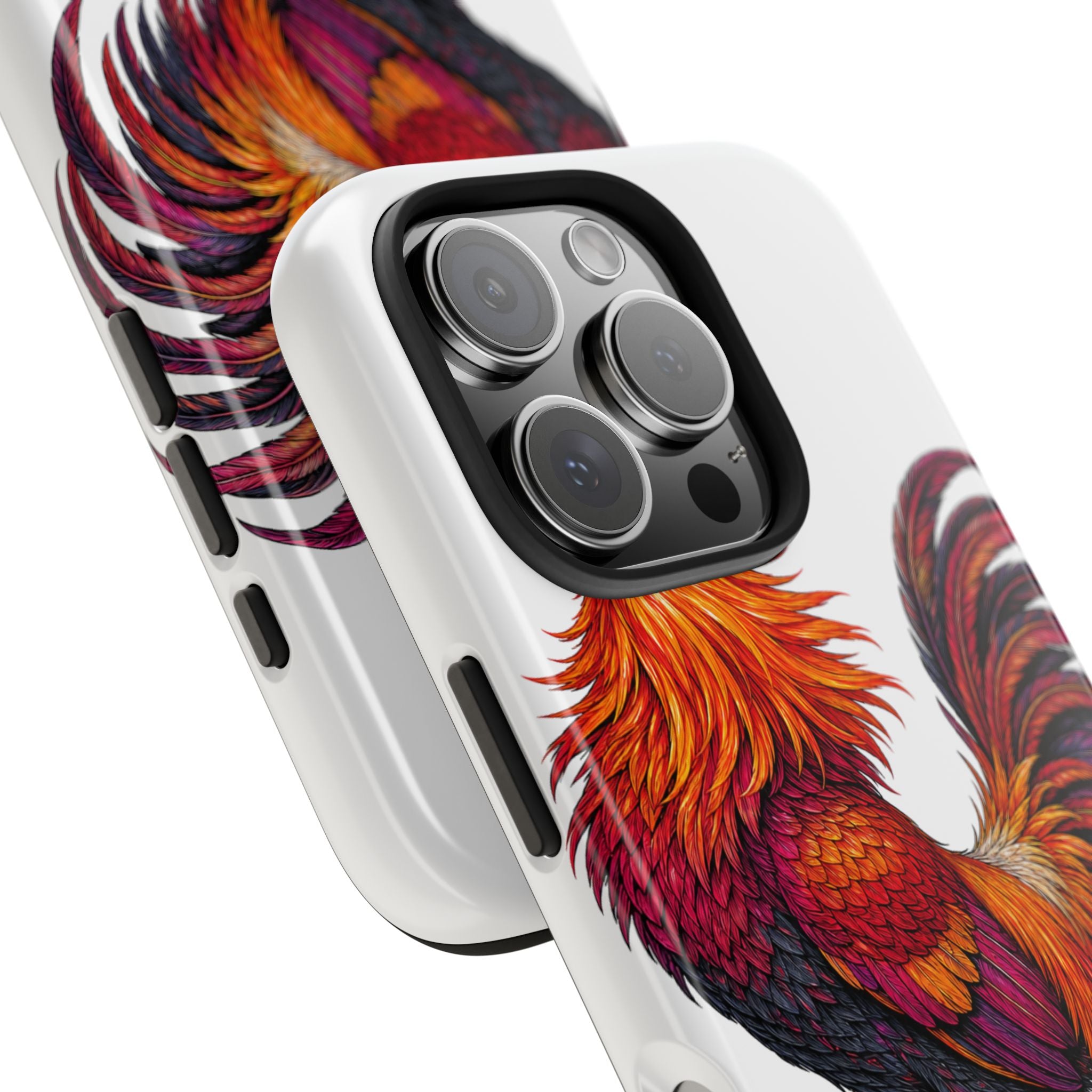 Sunrise Rooster Tough Phone Case