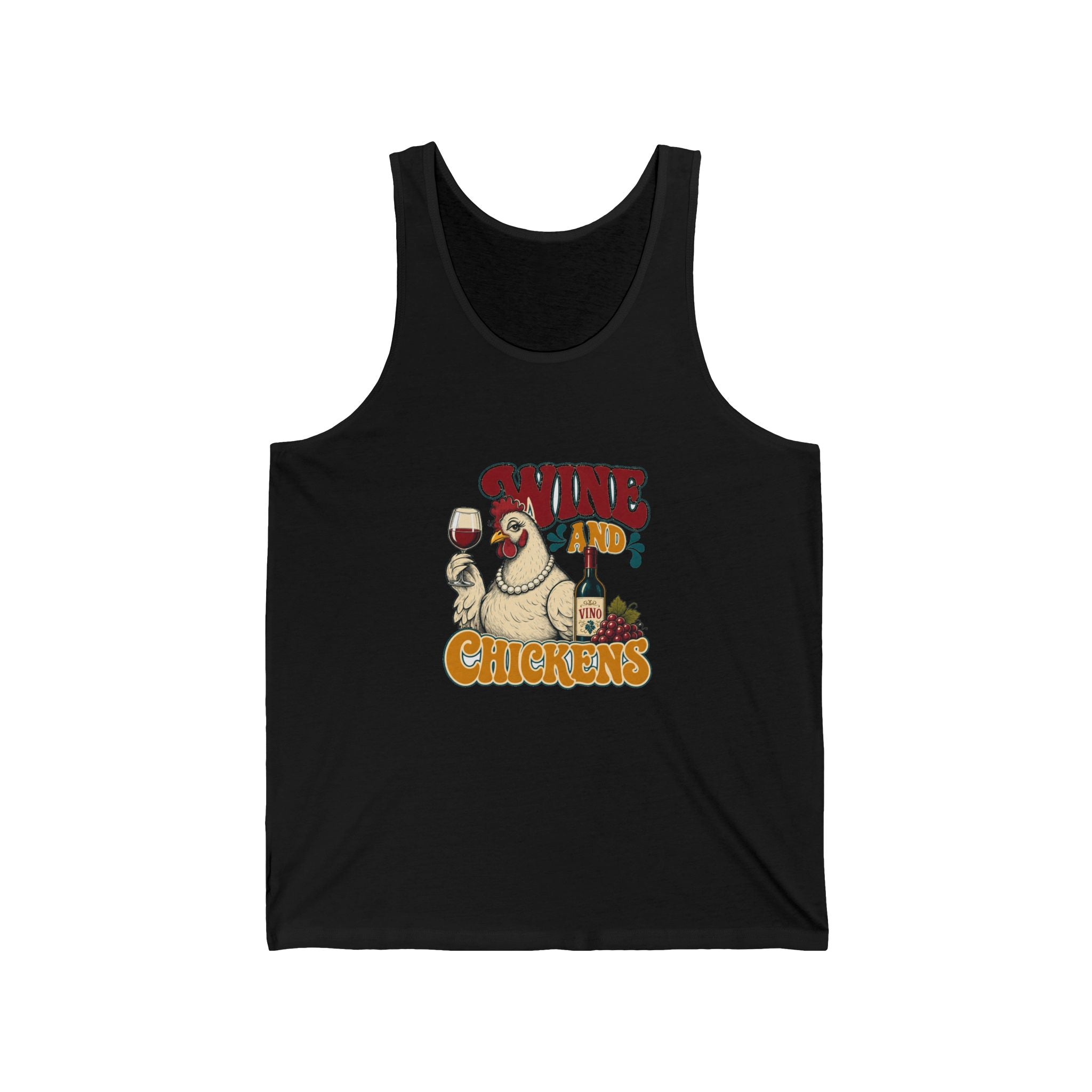Wine & Chickens Tank Top