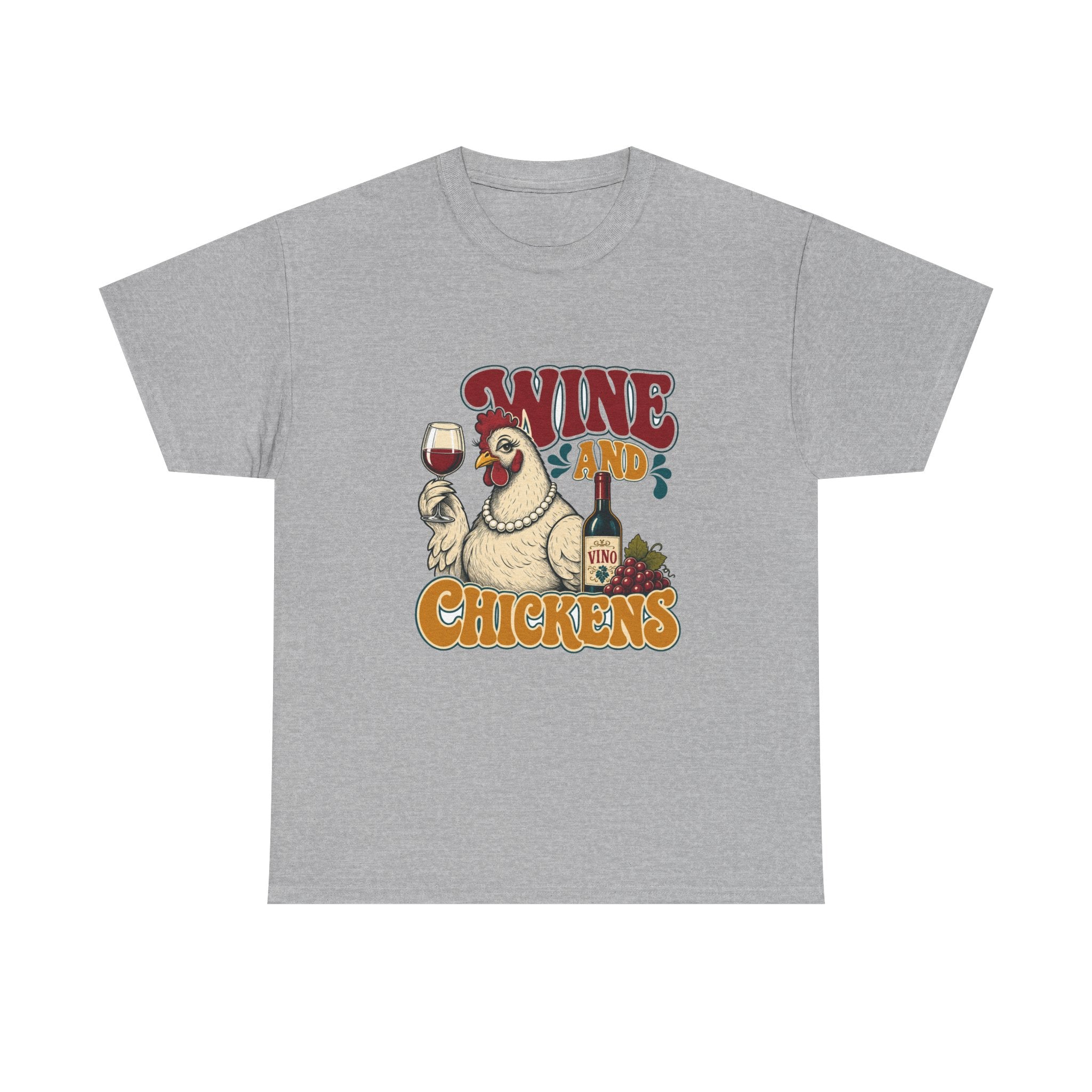 Wine & Chickens Tee