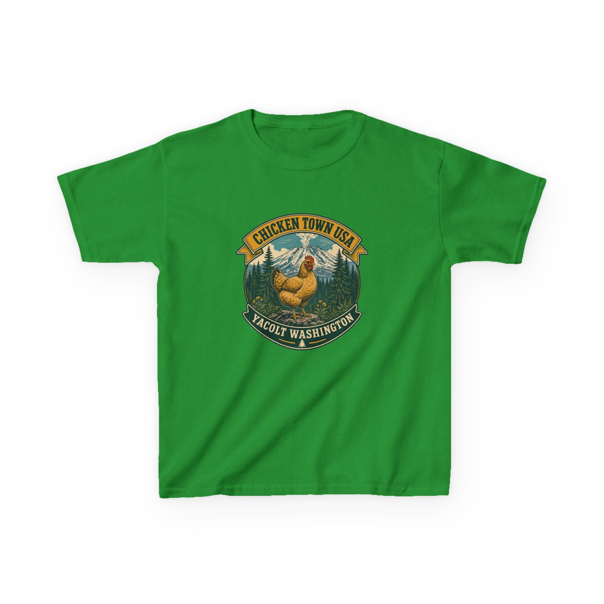 Chicken Town USA - Yacolt WA Kids Tee