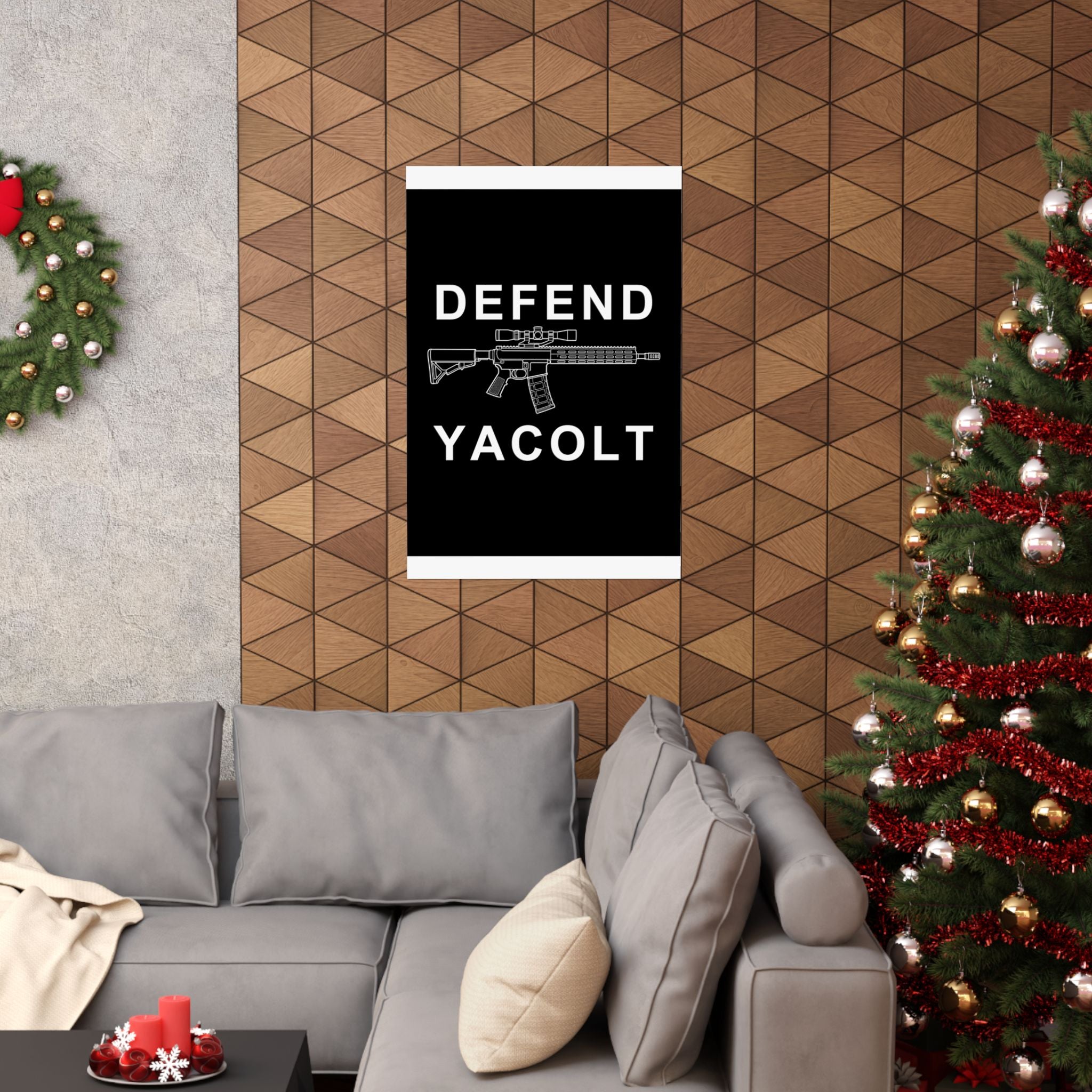Defend Yacolt AR-15 Poster