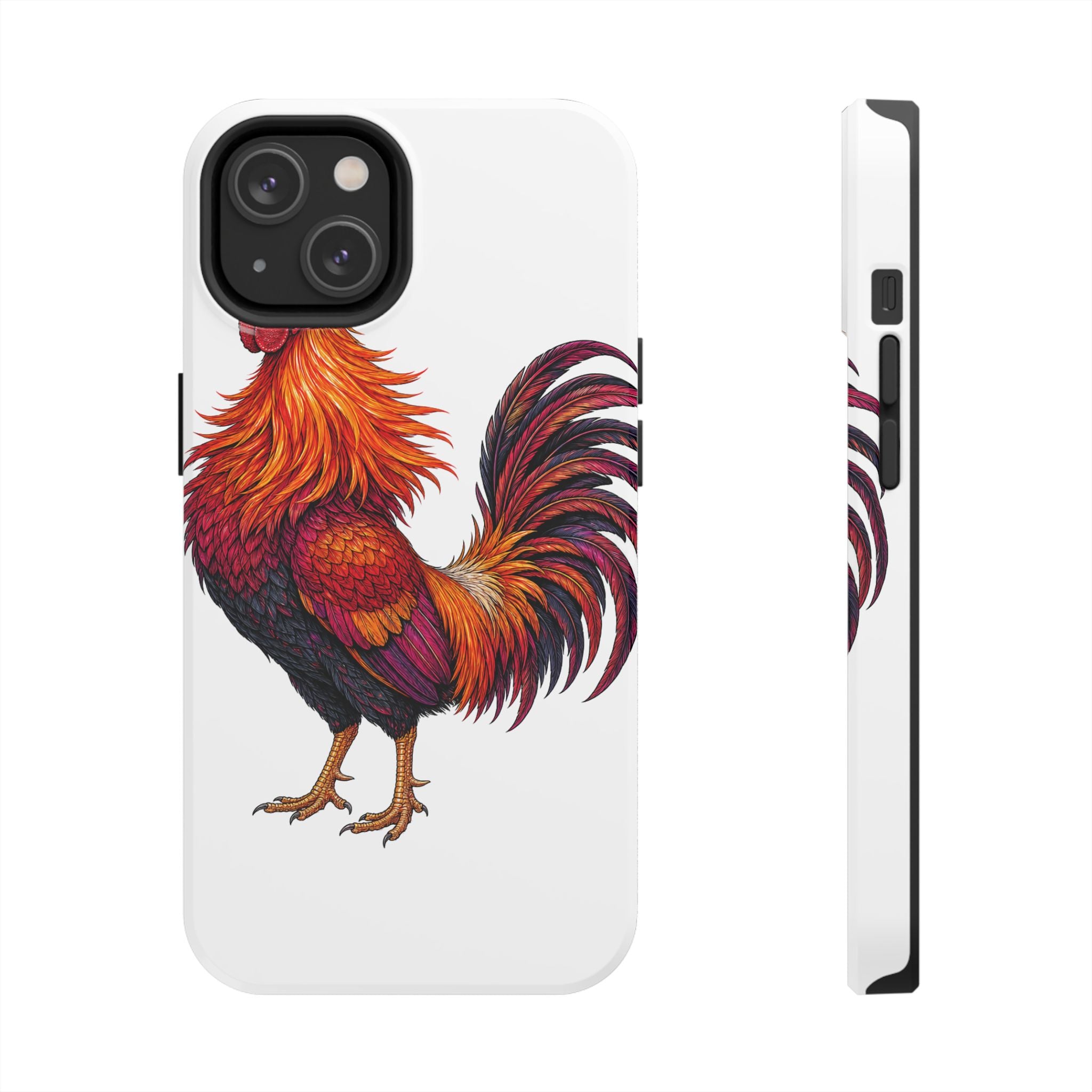 Sunrise Rooster Tough Phone Case
