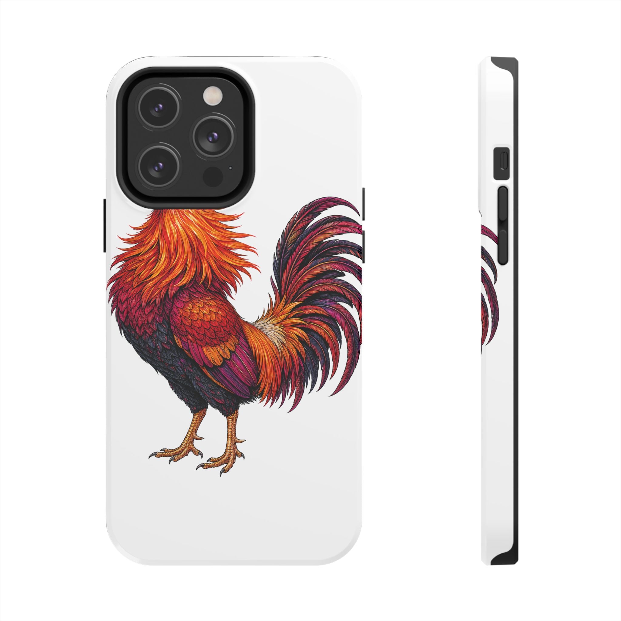 Sunrise Rooster Tough Phone Case