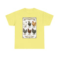 Chicken Breeds Chart Tee