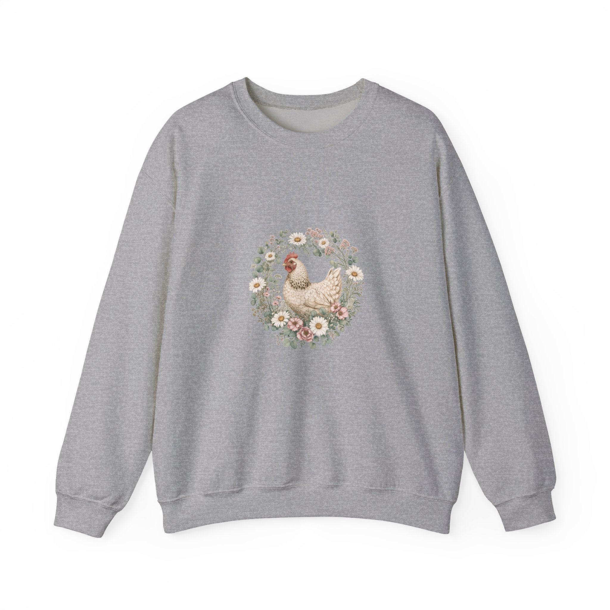 Cottagecore Hen Crewneck Sweatshirt