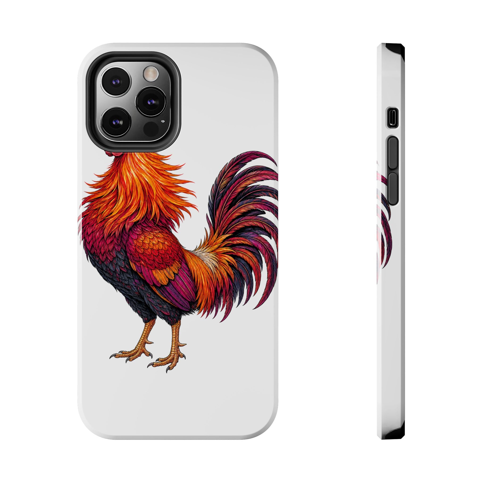 Sunrise Rooster Tough Phone Case