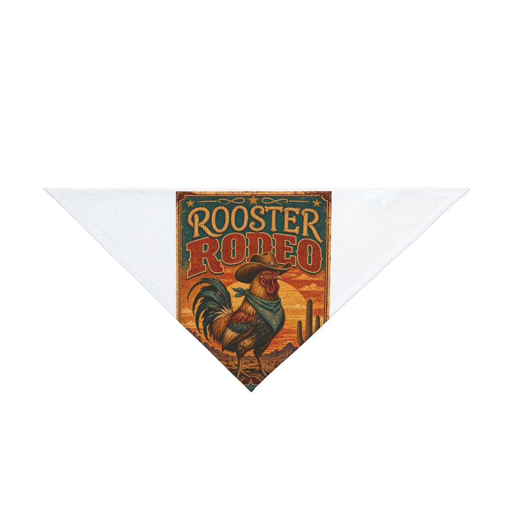 Rooster Rodeo Pet Bandana