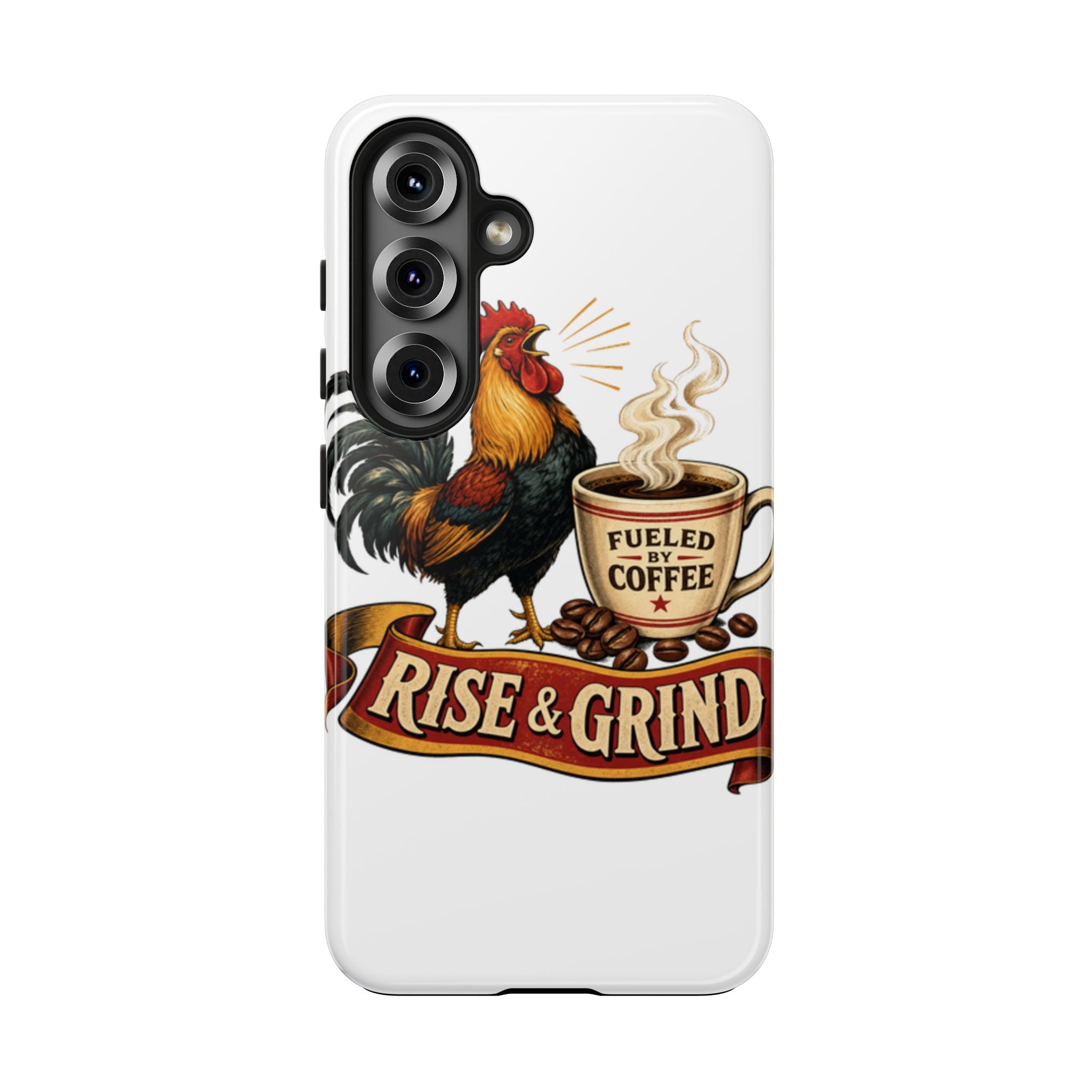 Rise & Grind Tough Phone Case
