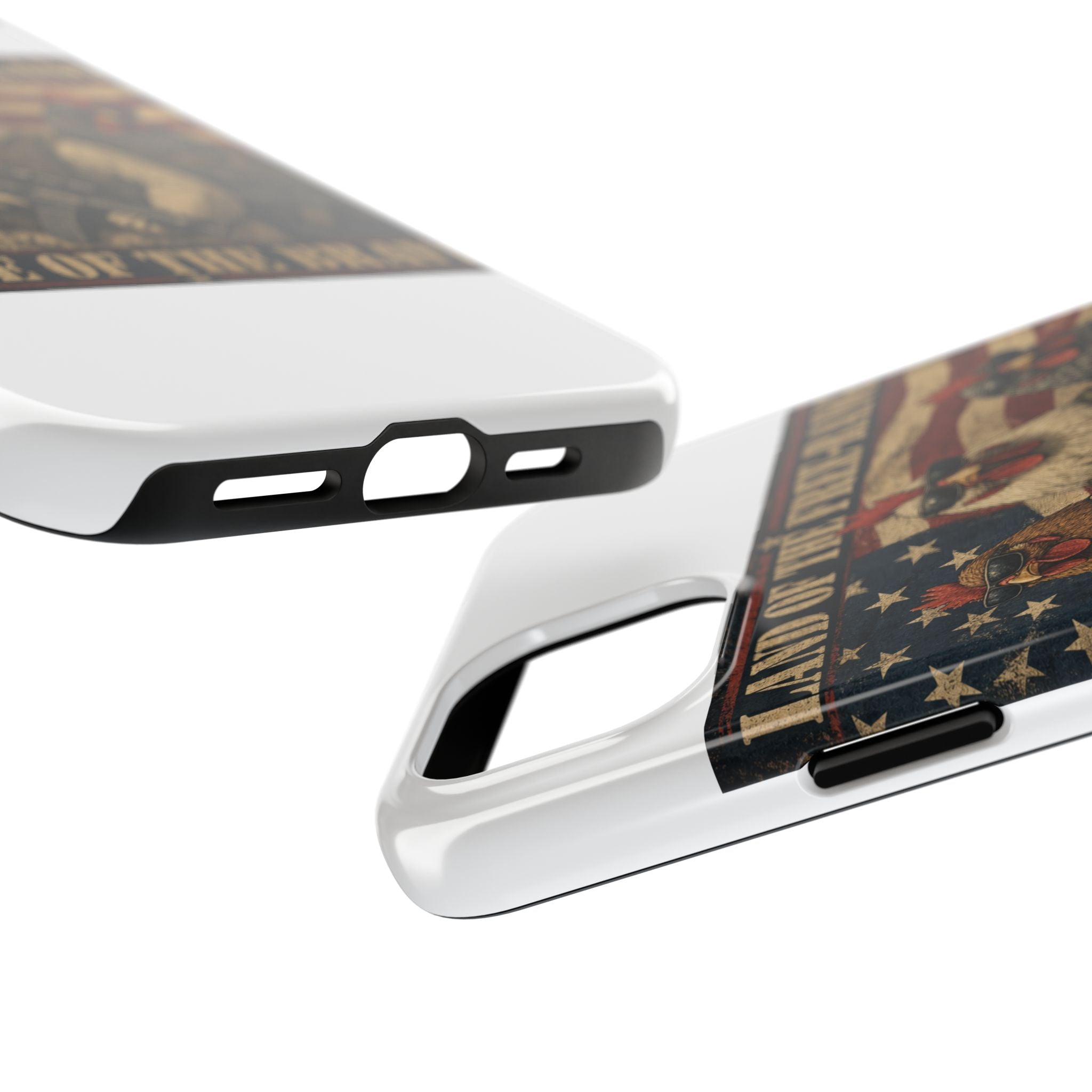 Land of the Free-Range Tough Phone Case