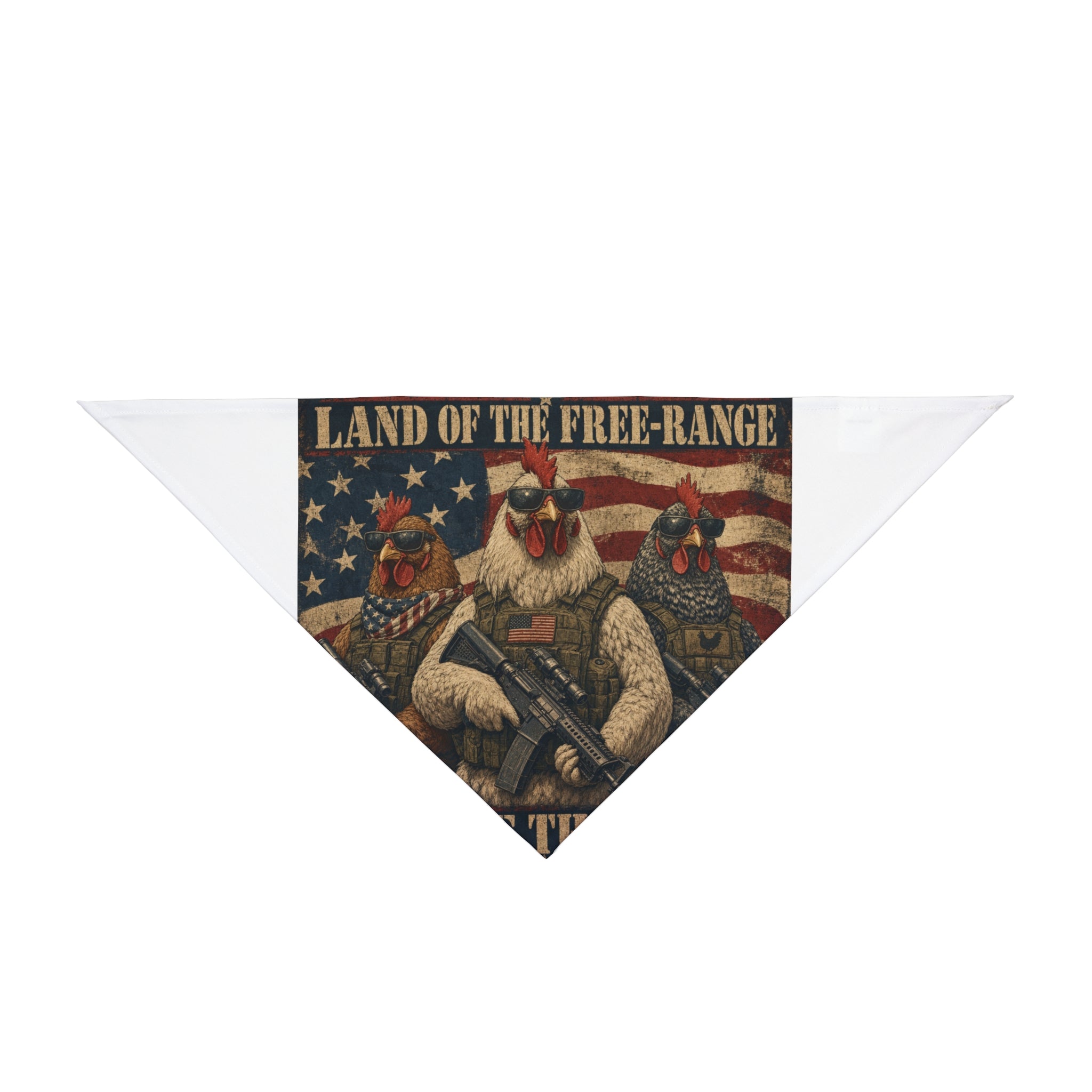 Land of the Free-Range Pet Bandana