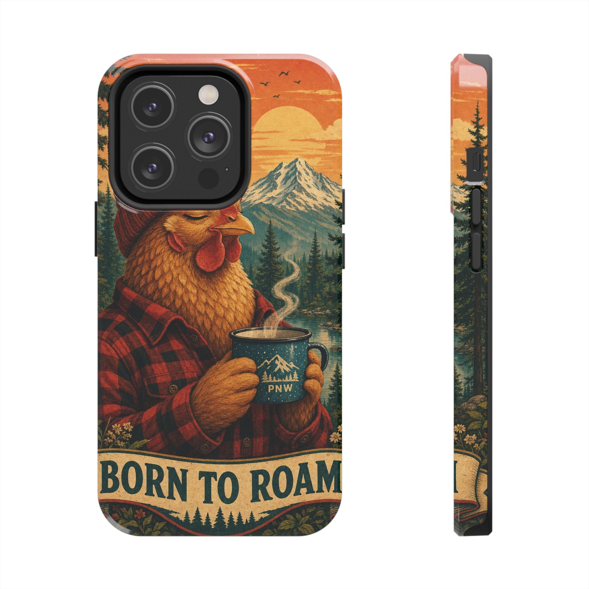 Born to Roam Tough Phone Case