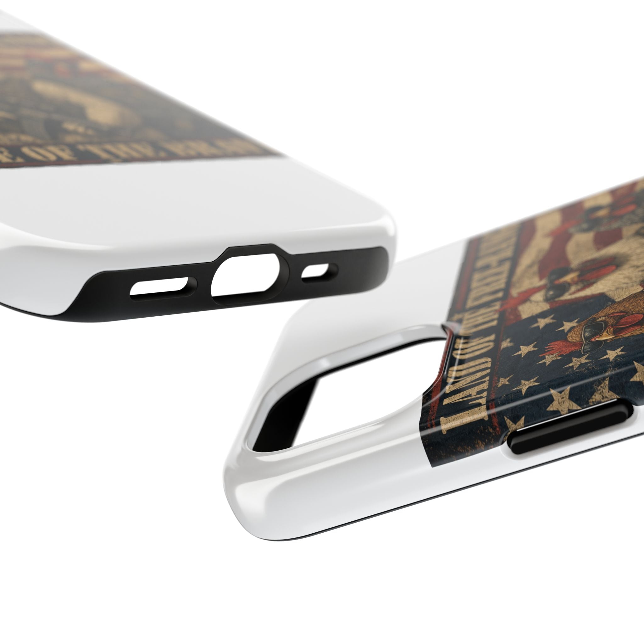 Land of the Free-Range Tough Phone Case
