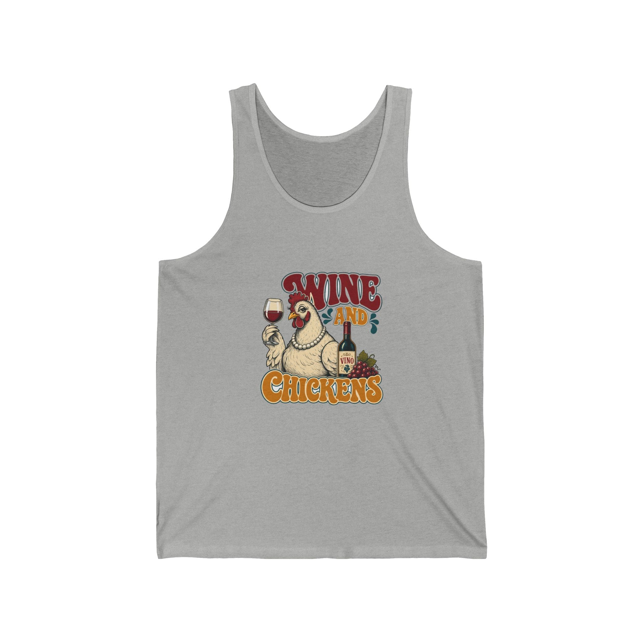 Wine & Chickens Tank Top