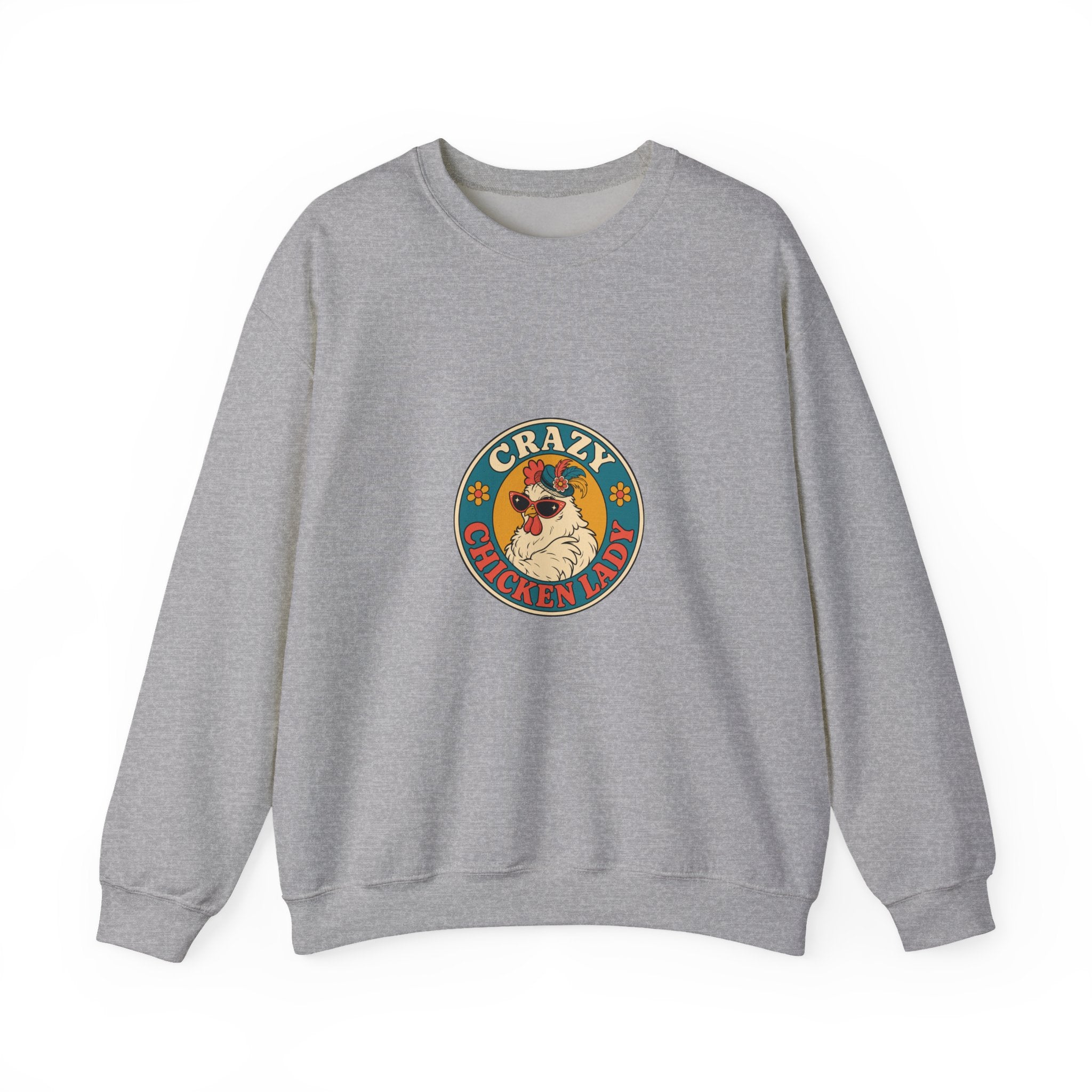 Crazy Chicken Lady Crewneck Sweatshirt