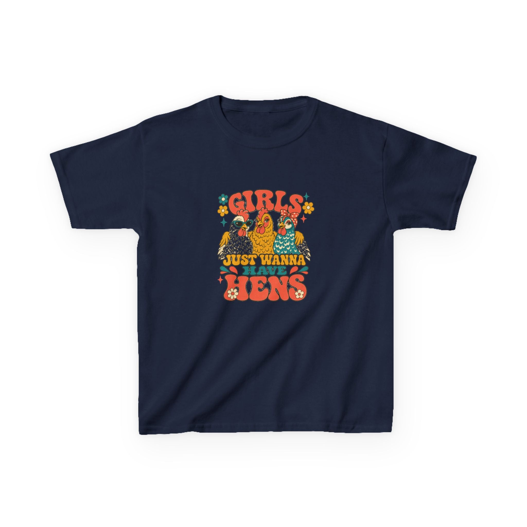 Girls Just Wanna Have Hens Kids Tee