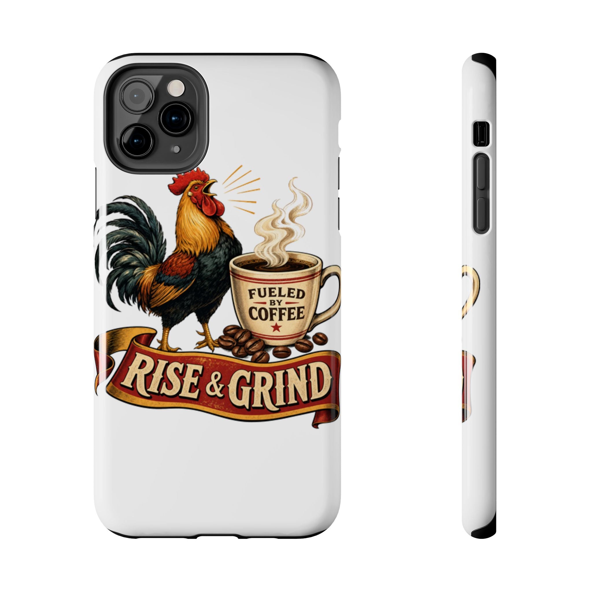 Rise & Grind Tough Phone Case